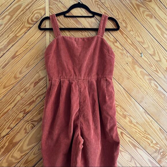Free People Josephine Corduroy Jumpsuit Overall - Picture 4 of 8